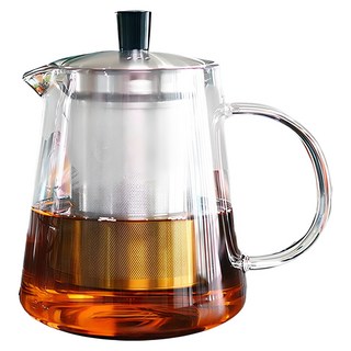 사마도요 티포트 내열유리 TZ002, 700ml, 혼합 색상
