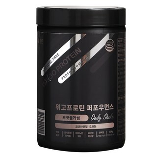 칼로바이 위고프로틴 퍼포우먼스 락토프리 단백질쉐이크 초코블라썸, 504g, 1개