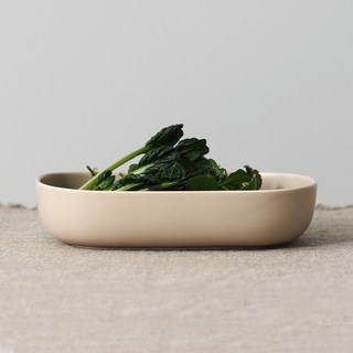 보울보울 국산 레트로라인 오발볼 L, 카라멜베이지, 1개
