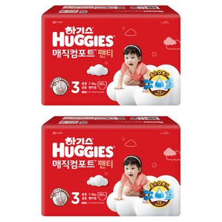하기스 2024 매직컴포트 팬티형 기저귀