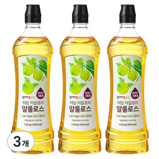 곰곰 저당 저칼로리 알룰로스, 1.32kg, 3개