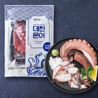 곰곰 데친 문어 (냉장), 400g, 1개