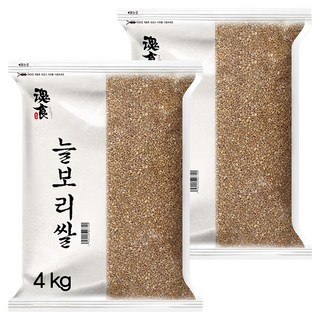 혼식 국산 늘보리쌀, 4kg, 2개