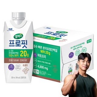 셀렉스 프로핏 초콜릿, 330ml, 12개