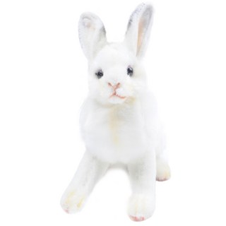 한사토이 5842번 토끼 봉제인형, 15cm, 흰색, 1개