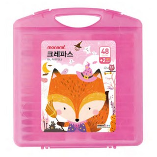 모나미 모니주 크레파스, 50색, 1개