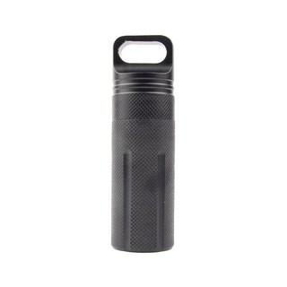 FIKER TACTICAL EDC防水膠囊, 黑色的, 1個