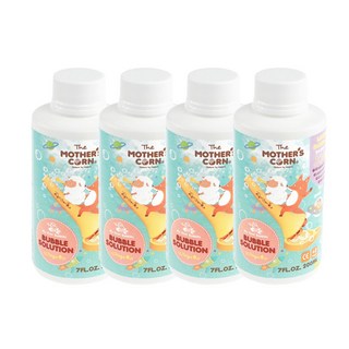 MOTHER'S CORN 泡泡 200ml, 單色, 200毫升, 4個