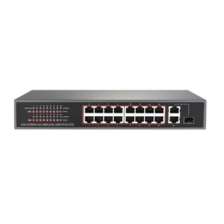 넥스트 16포트 POE 스위칭허브 250W, NEXT-POE318SFP-TP, 1개