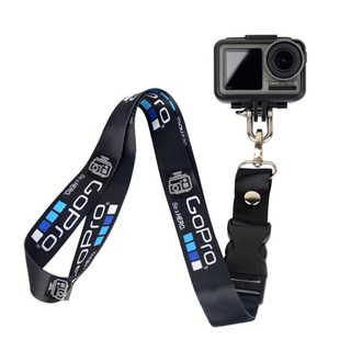 고프로 히어로 시리즈 오즈모액션 호환 GoPro 로고 스트랩, 블랙, 1개