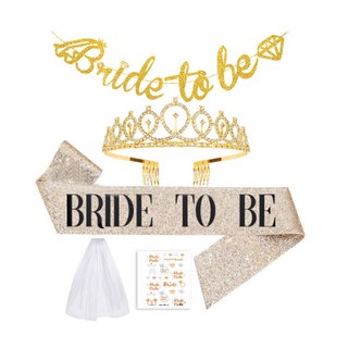 이자벨홈 브라이덜샤워 5종 세트, 골드, 1세트