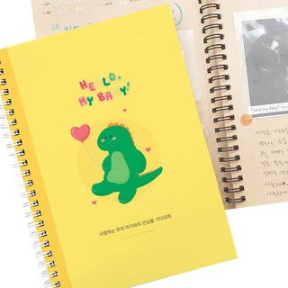 제이밀크 안녕 임신 태교 다이어리, 1개, 말랑 티라노