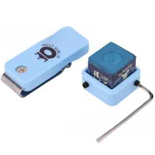 클립 당구 초크케이스 당구 용품, 블루