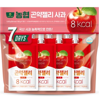 농협 곤약젤리 사과 7개입, 1.05kg, 1개
