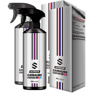 더클래스 얼티밋 카나우바 코팅왁스 퀵디테일러, 2개, 500ml