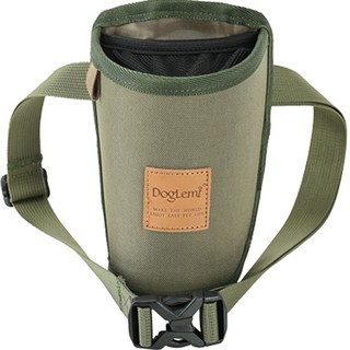 도그레미 반려동물 입체 트릿백, 카키, 1개