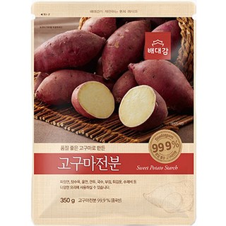 배대감 고구마 전분 350g, 1개 고구마묵가루 배대감 고구마 전분 350g, 1개 고구마묵가루