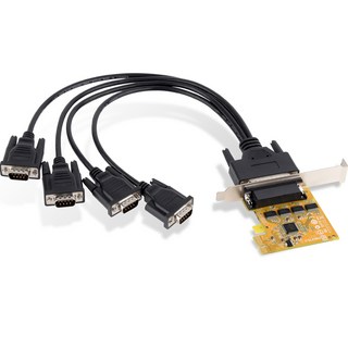 넥스트유 4포트 RS232 PCI-E 시리얼확장카드