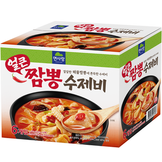 면사랑 얼큰 짬뽕 수제비 6p, 1kg, 1개
