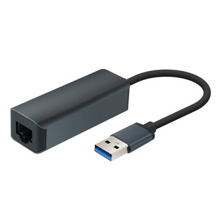 컴스 외장형 USB 3.0 A타입 to 기가비트 RJ45 이더넷 랜카드, 1개
