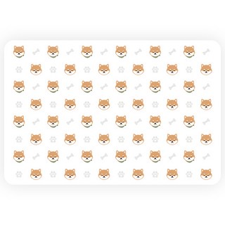 펫코노미 강아지 빨아쓰는 시바견 소변매트