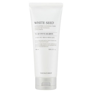 더페이스샵 화이트씨드 엑스폴리에이팅 폼 클렌저, 150ml, 1개