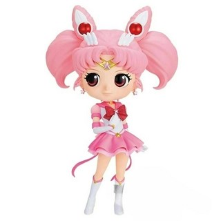 반프레스토 극장판 미소녀전사 세일러문 Cosmos Qposket ETERNAL SAILOR CHIBI MOON ver B 피규어, 1개