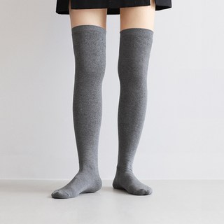 하이유니 쿨메쉬 시스루 면 니삭스 롱삭스