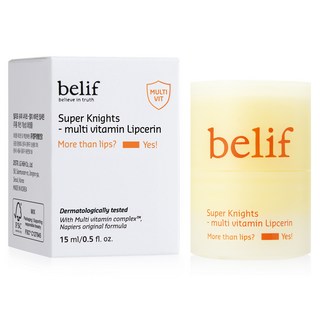 빌리프 슈퍼나이츠 멀티 비타민 립세린, 15ml, 1개