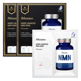 JMsolution 肌司研 緊緻保濕水光NMN面膜, 2個, 5入