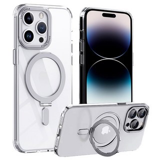 SPACE SHIELD Magsafe相容支架透明手機殼