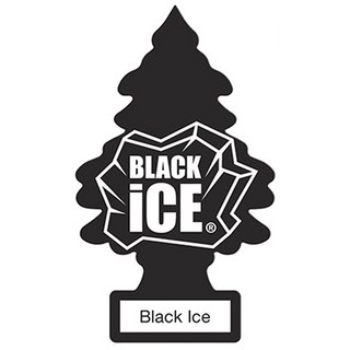 리틀트리 차량용 종이 방향제, 1개, Black Ice