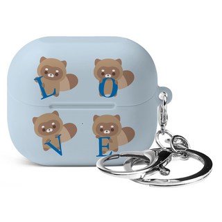Imooi Nook Galaxy Buds 3 / 3 Pro 硬盒 + 鑰匙圈套裝, 愛貝貝, 1組, 單品