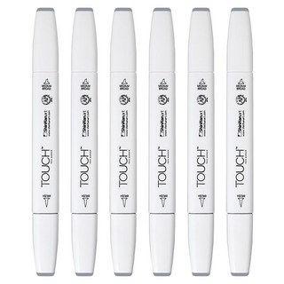 터치 트윈 브러쉬 마카 CG 5 COOL GREY, 6개, 1색