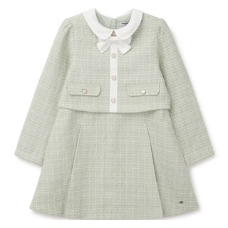 레노마키즈 여아용 러블리트위드원피스 R2441O606