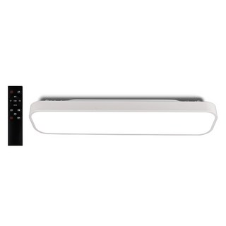 원하 LED 뉴모션 주방 욕실 천장등 50W + 삼색변환 리모컨 세트, 화이트 + 주광색 + 전구색 + 주백색