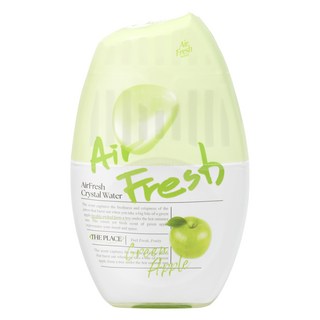 에어후레쉬 크리스탈워터 실내용 대용량 방향제 본품 그린애플향, 400ml, 1개