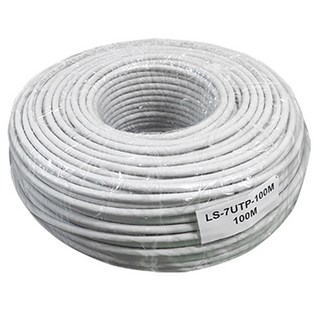 랜스타 Cat.6A(CAT.7) UTP 랜케이블 LS-7UTP-100MG, 1개, 100m