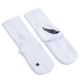 리투 블랙 윙 러닝 크루 삭스, 화이트, 1세트