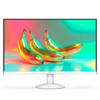 AOC 알파스캔 FHD 보더리스 IPS 100 무결점 모니터 화이트, 68.6cm, 27B30H/BW