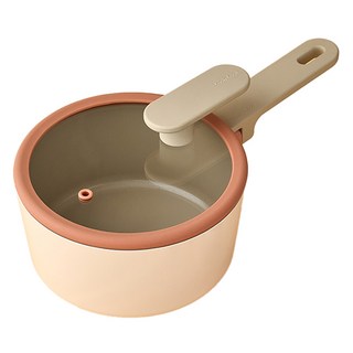 락앤락 인덕션 IH 슈트 브릭 편수냄비, 18cm, 화이트, 1개