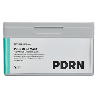 VT COSMETICS PDRN日常亮澤保濕面膜, 1罐, 30片