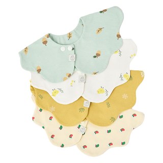 아가짱 유아용 롤링 턱받이 4종 세트