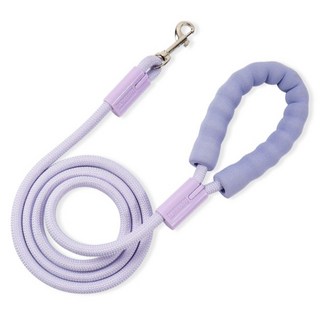 PASTEL PET 寵物絨球柔和色系牽繩, 紫色, 1個