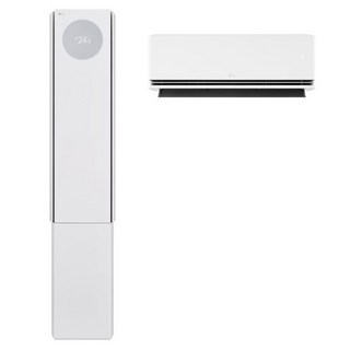 LG전자 인버터 58.5㎡+18.7㎡ 휘센 오브제컬렉션 뷰I 프로 2in1 에어컨 6시리즈 FQ18FV6EF2 방문설치, 일반배관형