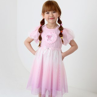 프리미에팜 여아용 캐치 티니핑 하츄핑 리본 레이스 샤 원피스