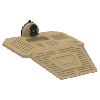 쥬맥스 거북이 쉼터 M, 브라운, 1개