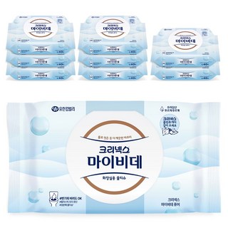 마이비데 크리넥스 퓨어 캡형, 40매, 9개