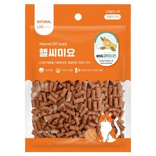 굿데이 고양이 헬씨미요 간식, 혼합맛(황태/글루코사민), 100g, 1개