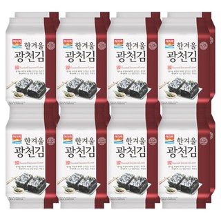 해의락 한겨울 광천김, 4g, 16개